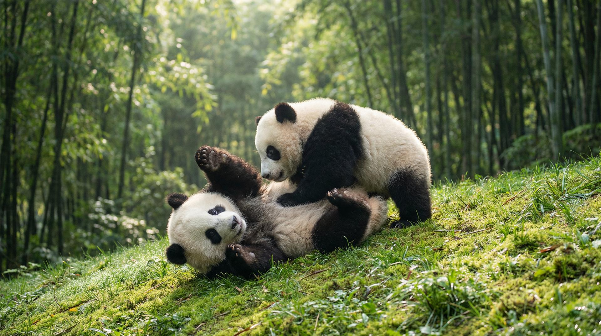 国产精品熊猫嬉戏视频